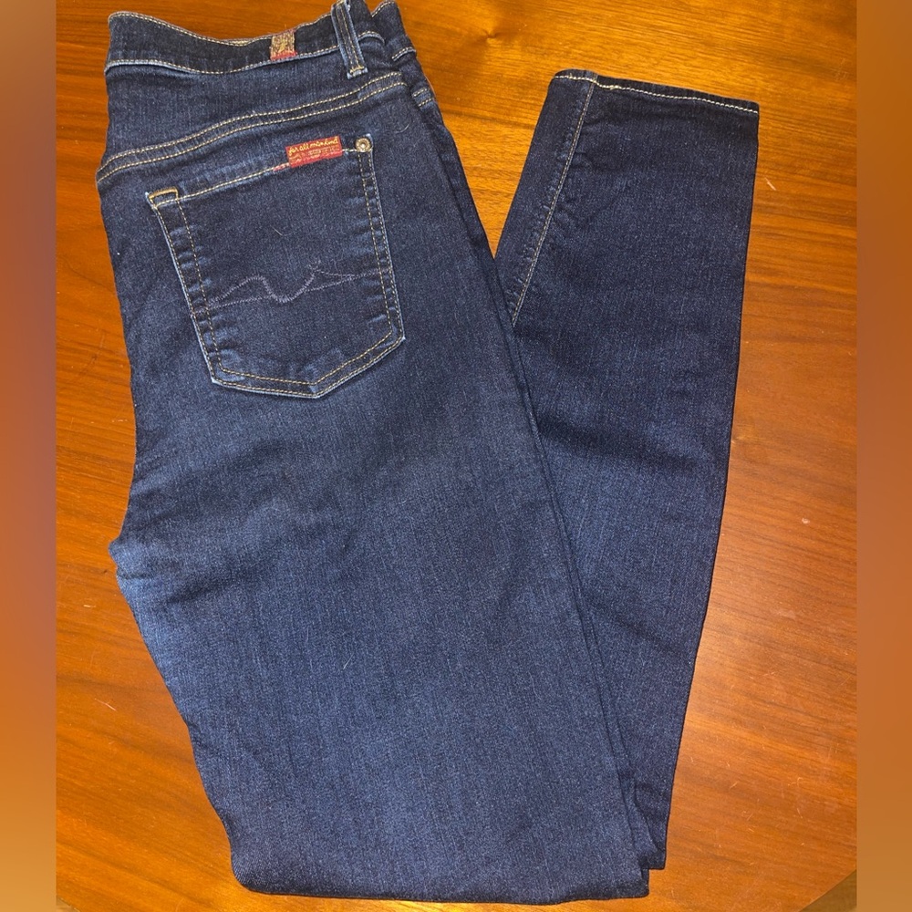 7 for all mankind high waist denim